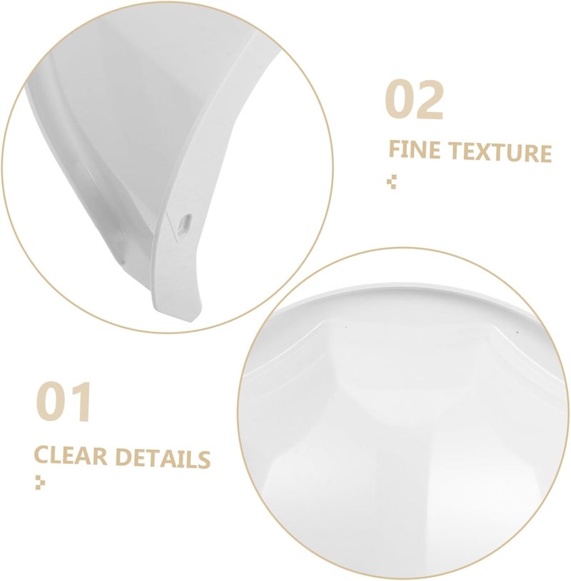 NUOBESTY 4Pcs Outdoor Rain Cover Shield Durable Protective Hood for Easy Installation Weather Resistant Design for Harsh Conditions Essential Accessory - Image 3